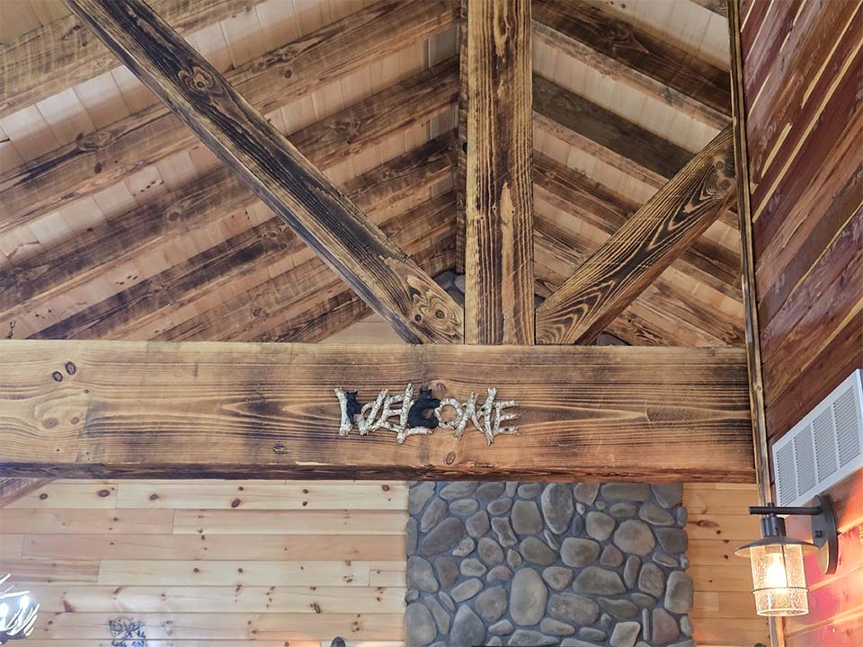 WILDLIFE ESCAPES CABIN Twilight Ridge Cabins Wildlife Escape exterior in Hocking Hills Ohio